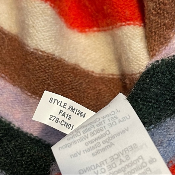 Madewell Striped James Pullover Sweater S - Picture 7 of 9